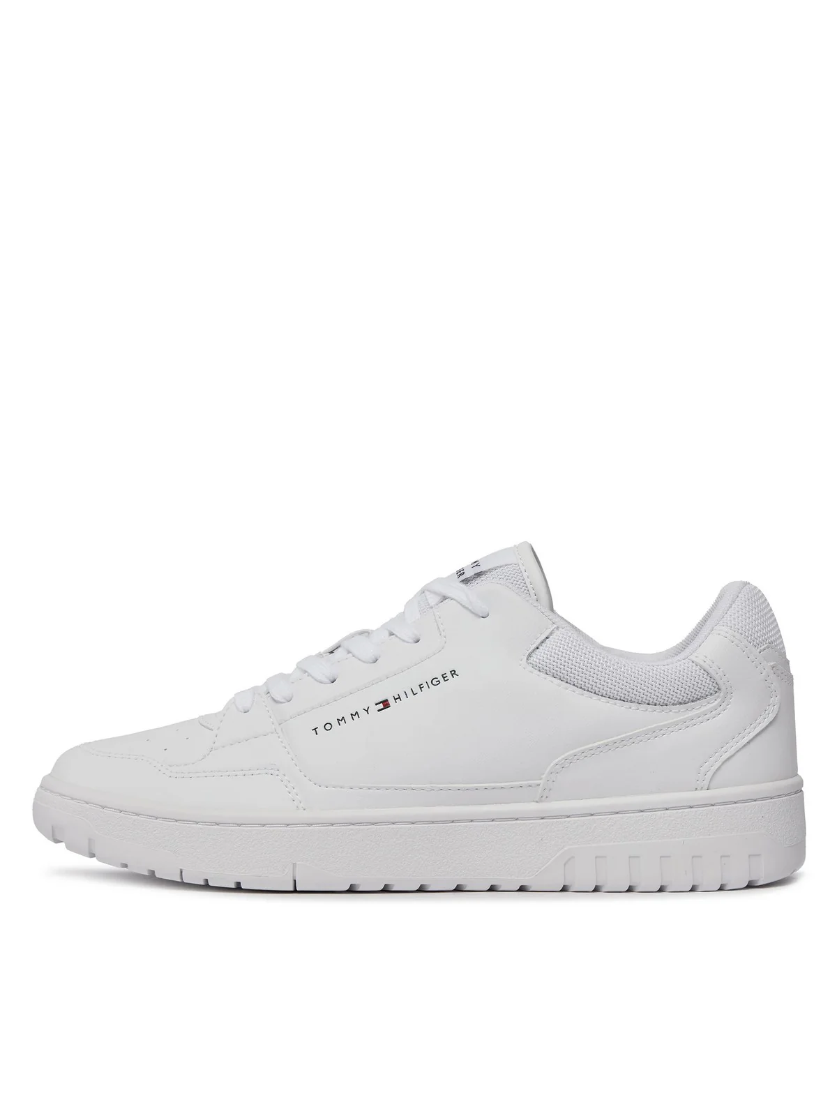 TOMMY HILFIGER Sneaker Uomo  FM0FM05040 YBS Bianco - Image 4