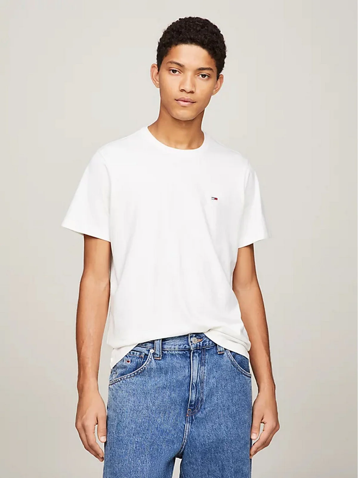 TOMMY HILFIGER T-Shirt e Polo Uomo  DM0DM09598 YBR Bianco - Image 2