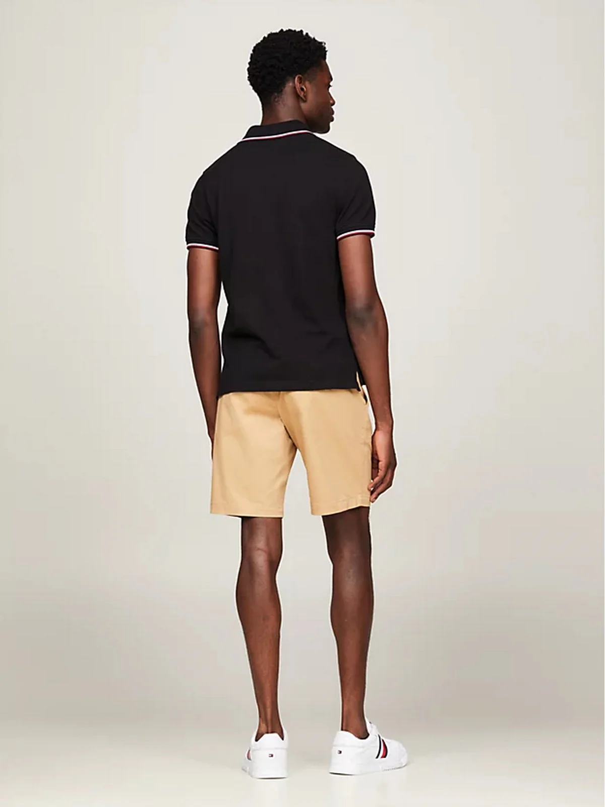 TOMMY HILFIGER T-Shirt e Polo Uomo  MW0MW13080 BDS Nero - Image 3
