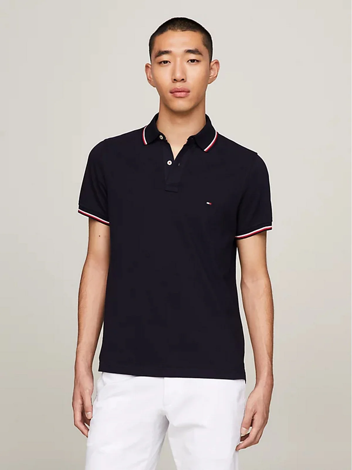TOMMY HILFIGER T-Shirt e Polo Uomo  MW0MW13080 DW5 Blu - Image 2