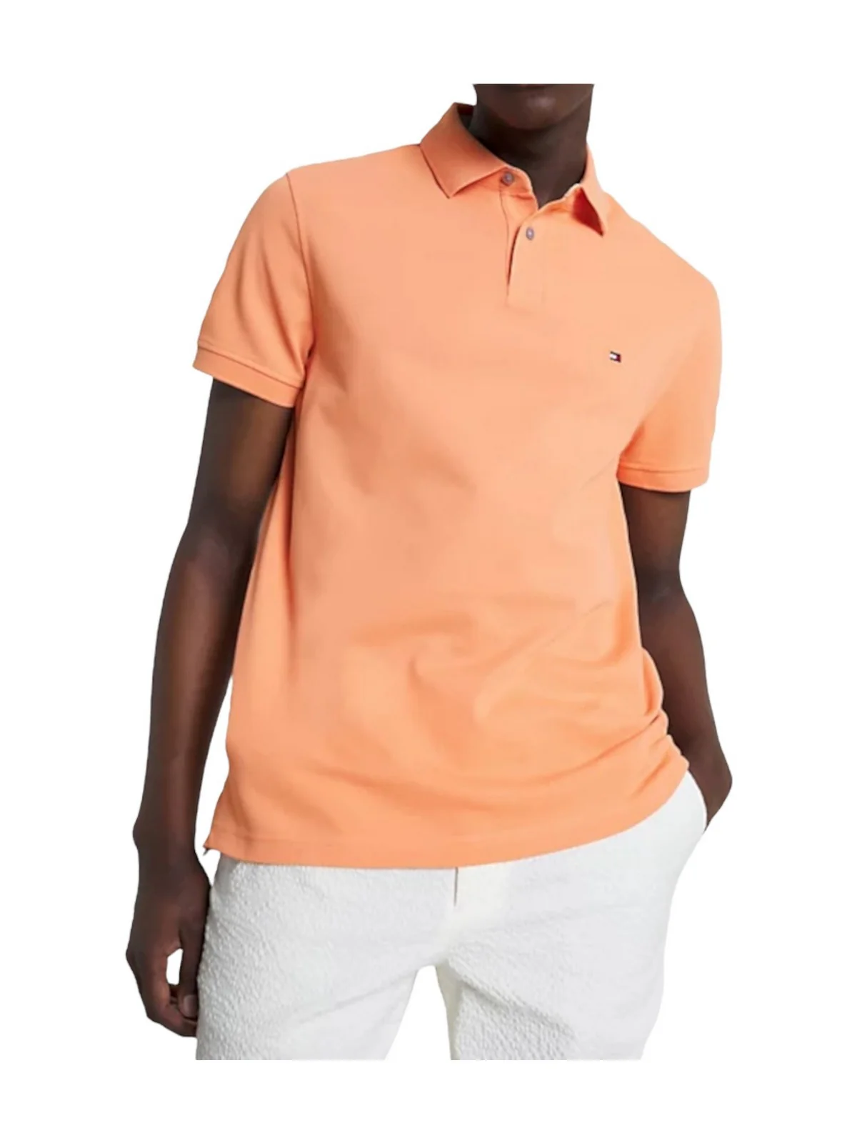 TOMMY HILFIGER T-Shirt e Polo Uomo  MW0MW17770 TKL Rosa - Image 2