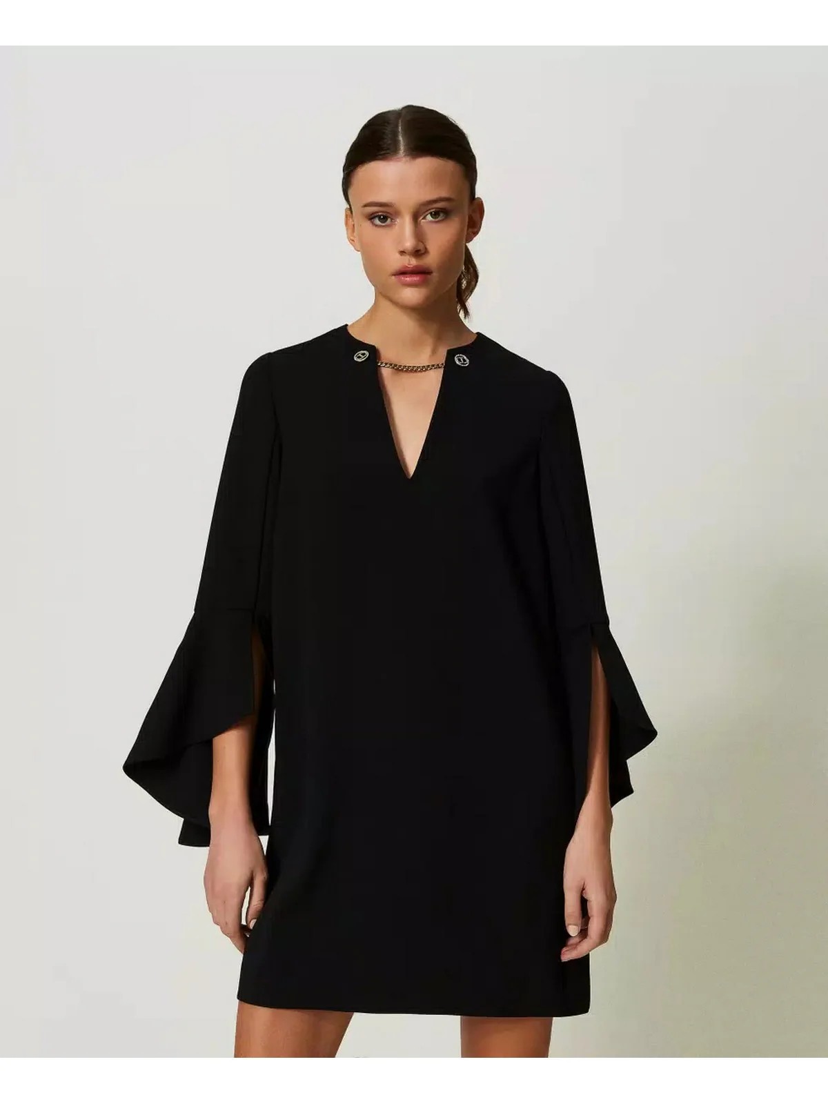 TWINSET Abito Donna  241TP2292 00006 Nero - Image 2