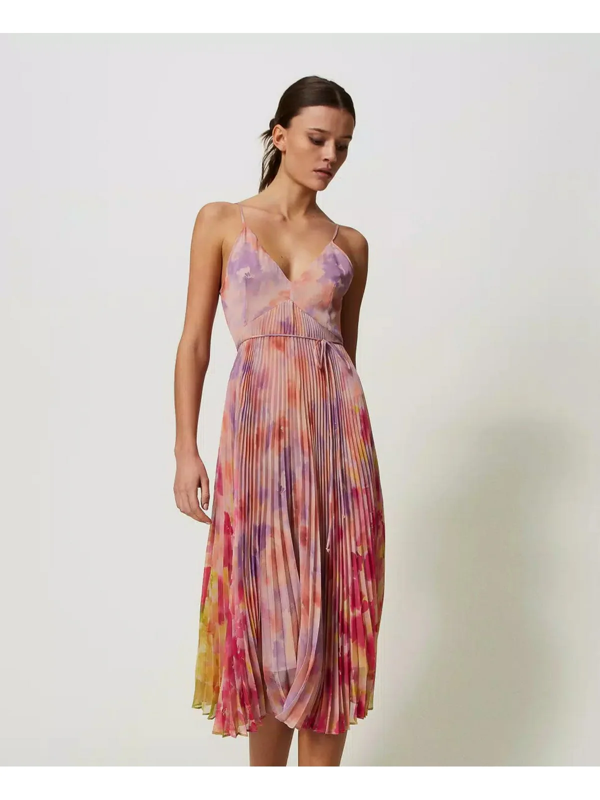 TWINSET Abito Donna 241TP2591 11348 Multicolore - Image 2