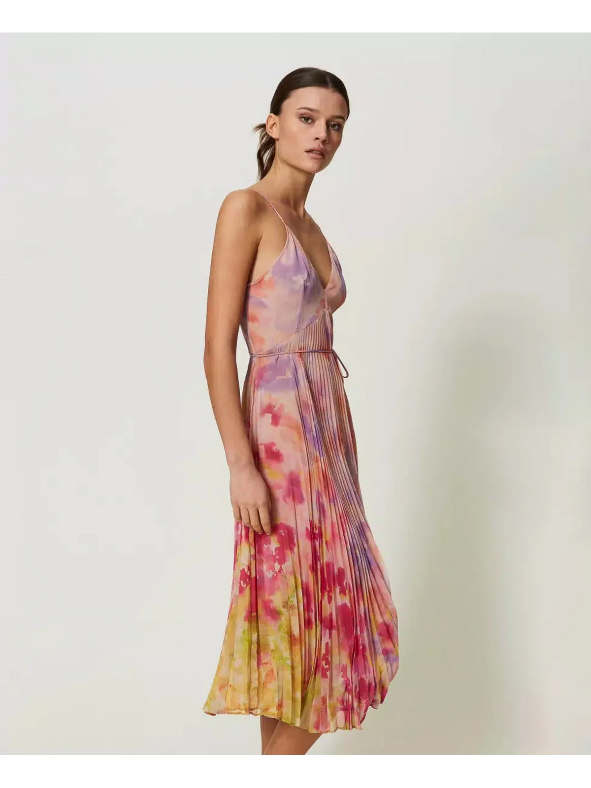 TWINSET Abito Donna 241TP2591 11348 Multicolore - Image 3