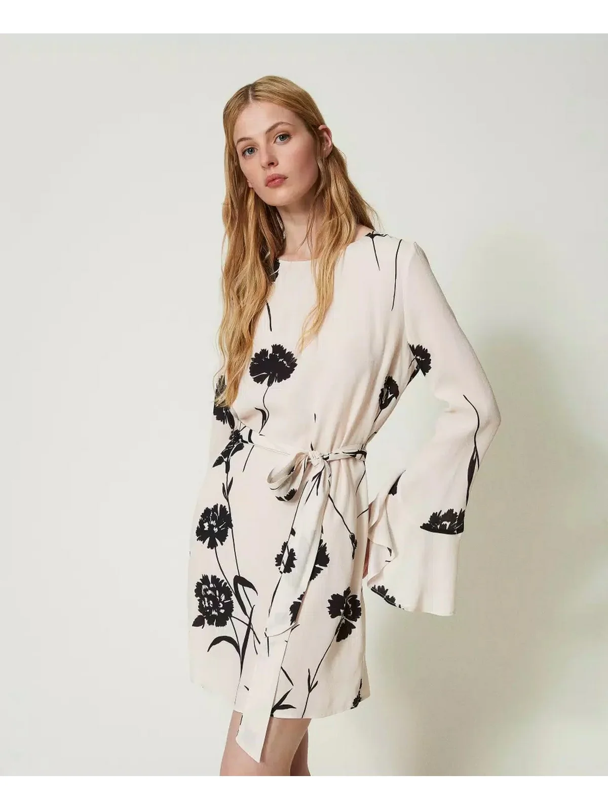 TWINSET Abito Donna  241TP2604 11349 Bianco - Image 2