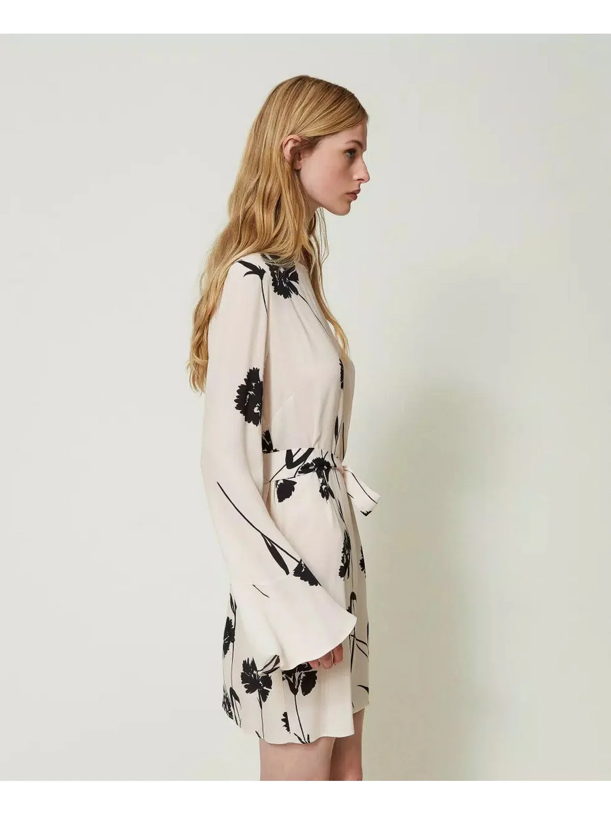 TWINSET Abito Donna  241TP2604 11349 Bianco - Image 3