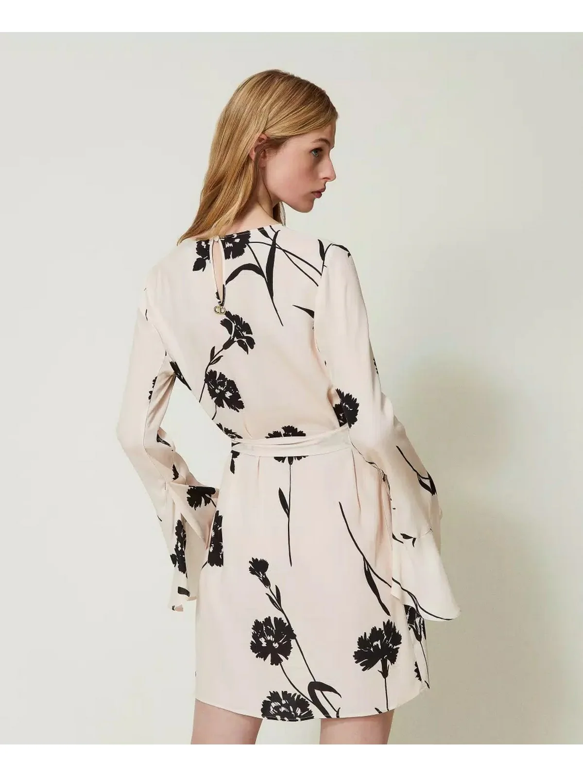 TWINSET Abito Donna  241TP2604 11349 Bianco - Image 4