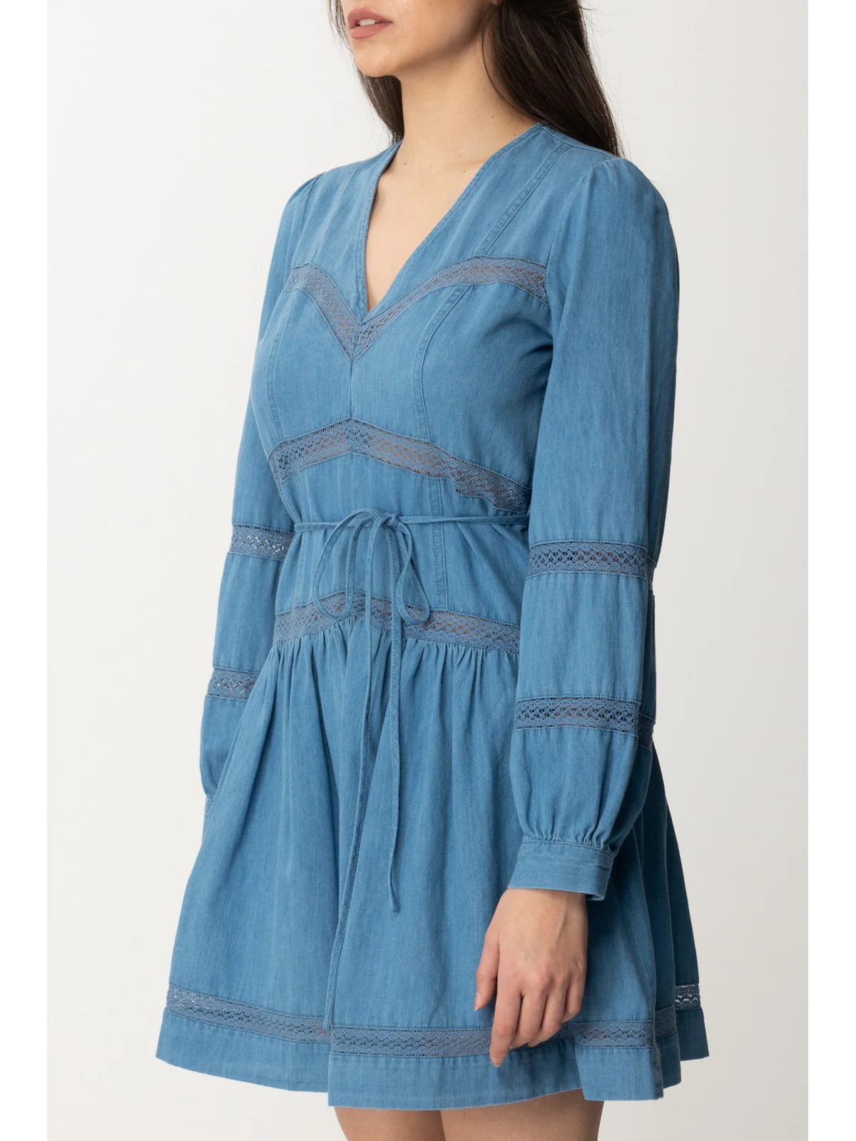 TWINSET Abito Donna  241TP2690 01611 Blu - Image 3
