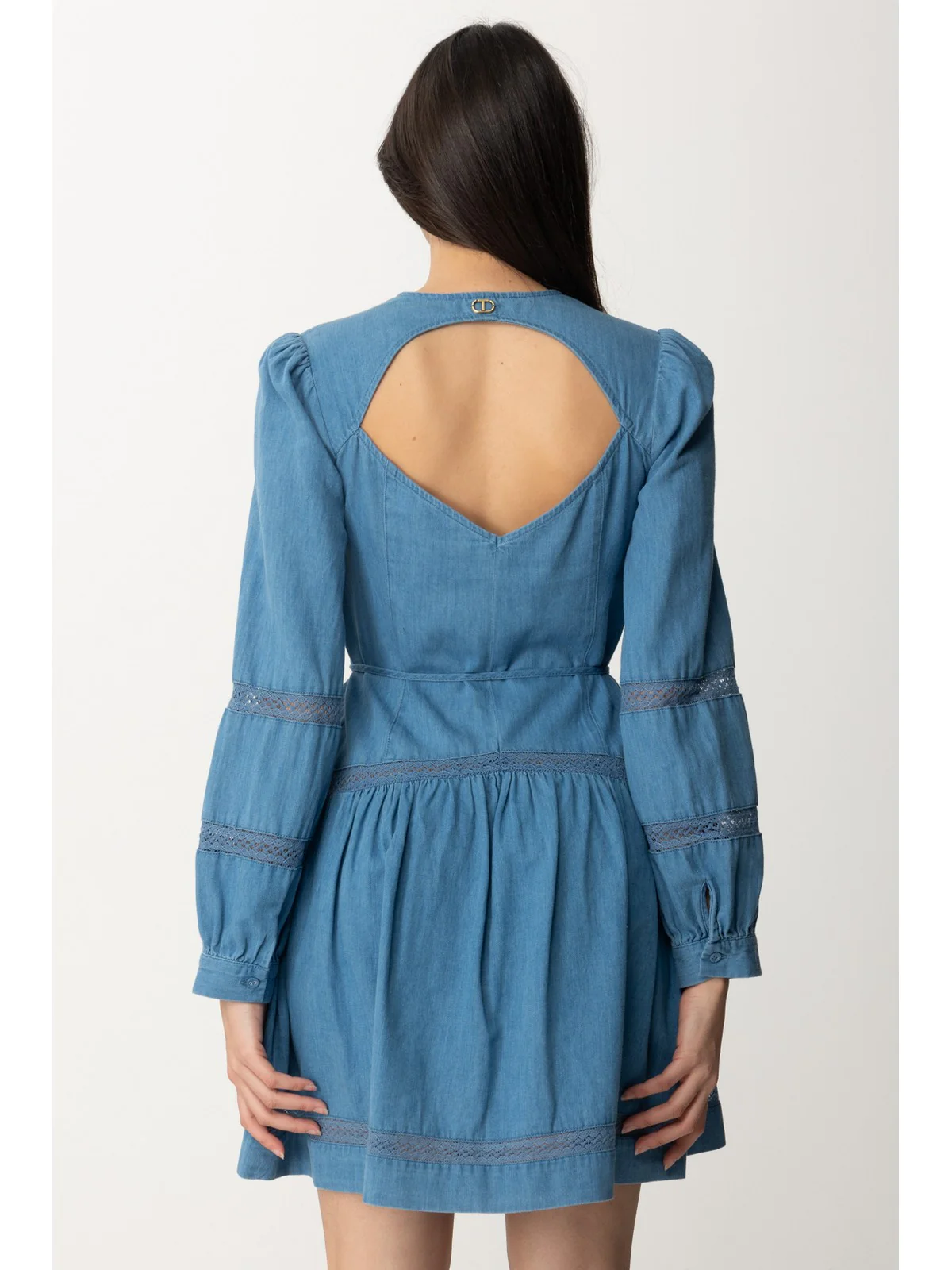 TWINSET Abito Donna  241TP2690 01611 Blu - Image 4