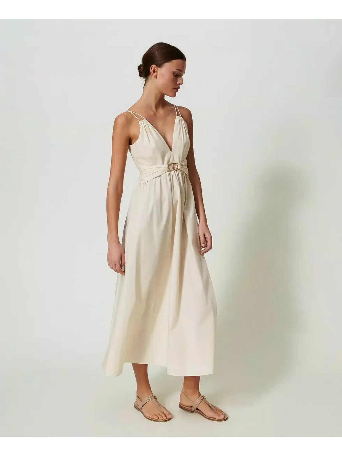 TWINSET Abito Donna  241TT2021 07222 Rosa - Image 5