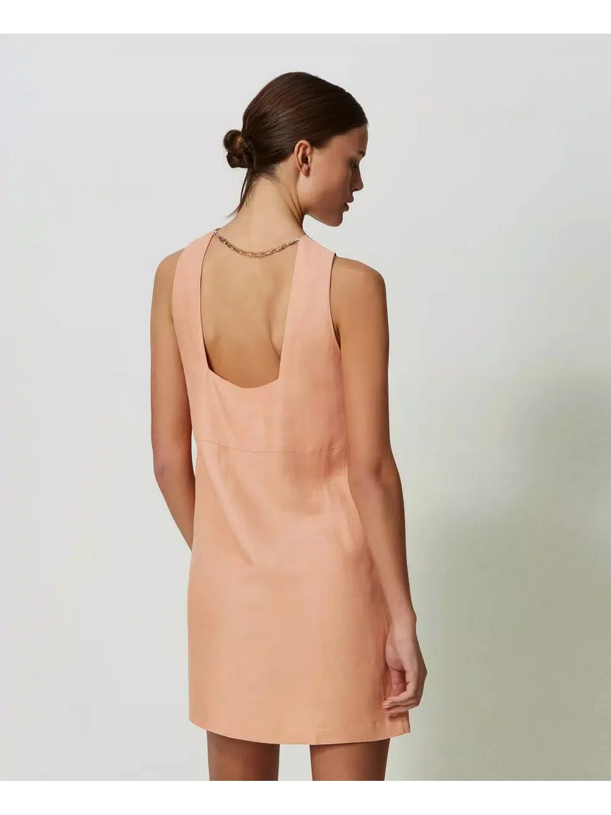 TWINSET Abito Donna  241TT2106 11540 Rosa - Image 4