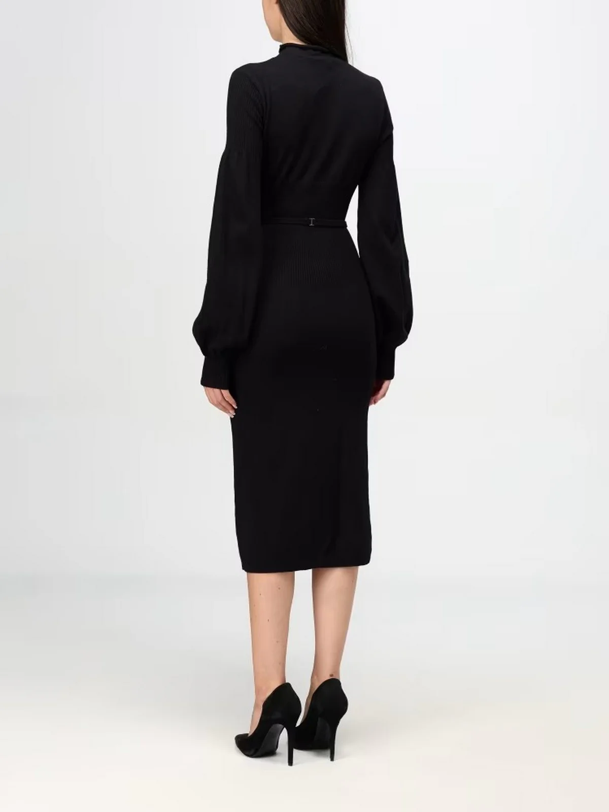 TWINSET Abito Donna  242TP3591 00006 Nero - Image 3