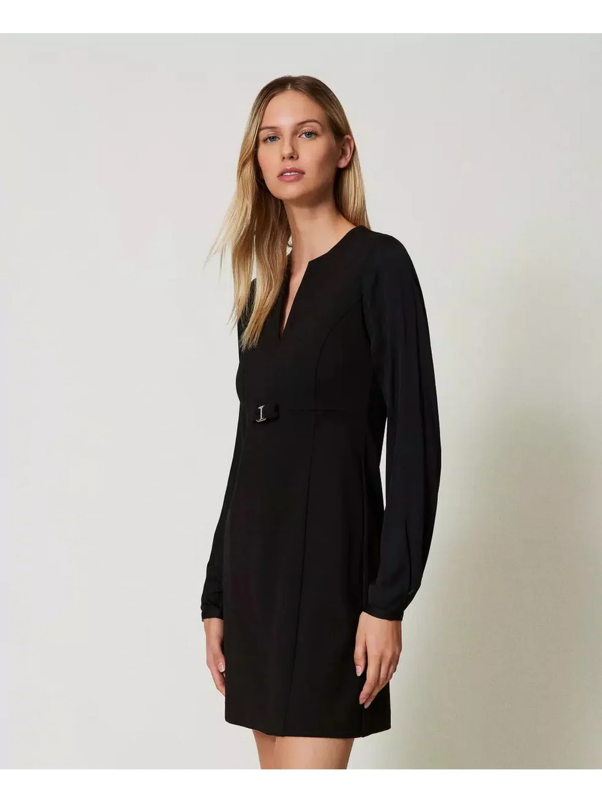 TWINSET Abito Donna  242TT204C 00006 Nero - Image 4