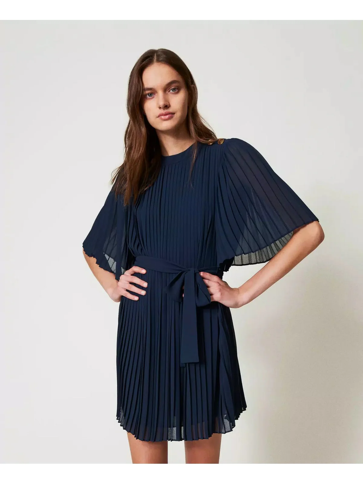 TWINSET Abito Donna  251TP2051 00238 Blu - Image 3