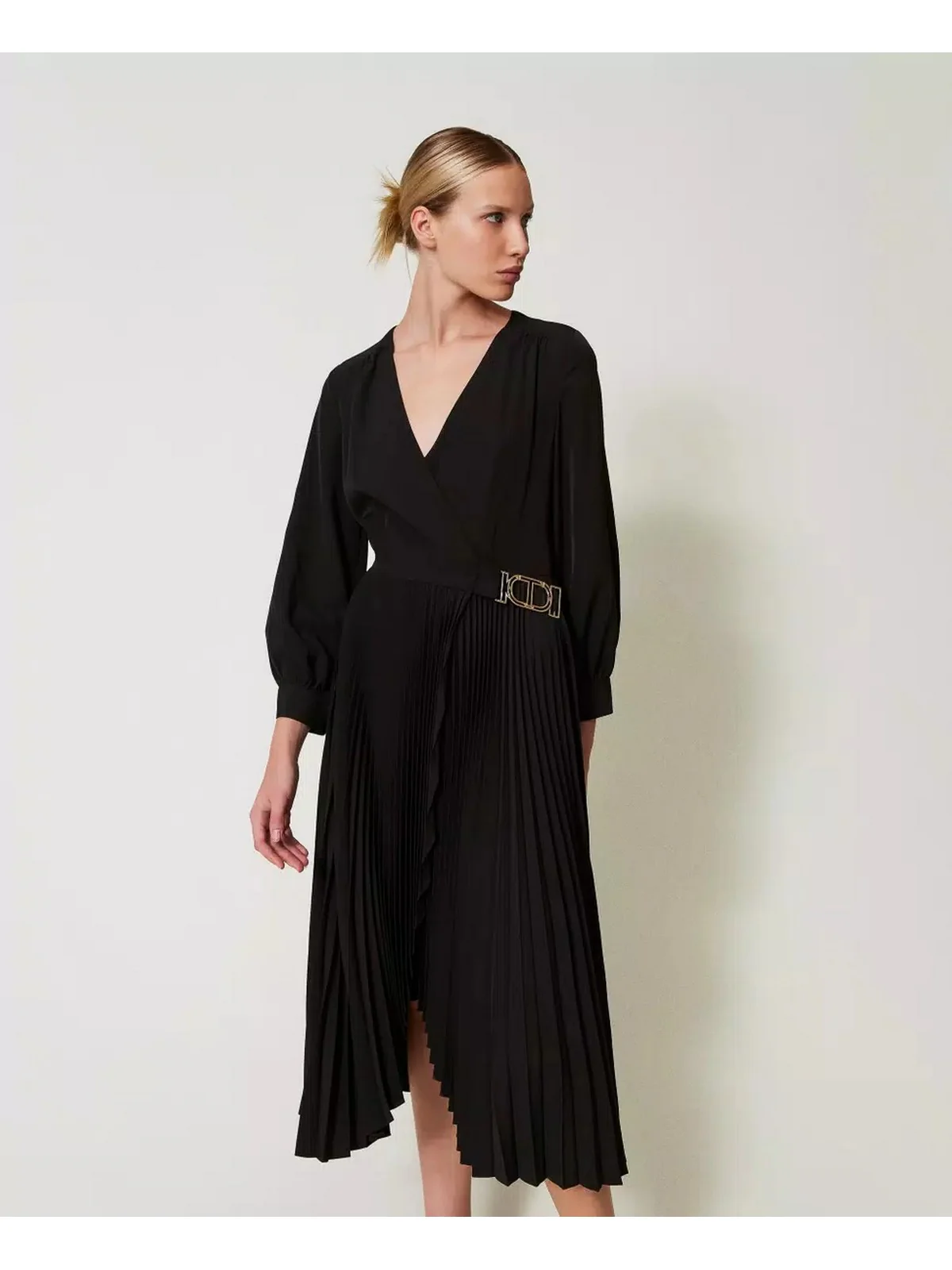 TWINSET Abito Donna  251TP2420 00006 Nero - Image 2