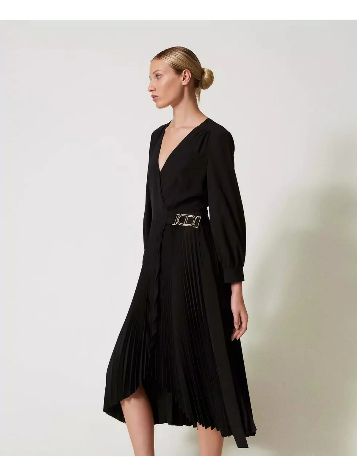 TWINSET Abito Donna  251TP2420 00006 Nero - Image 3