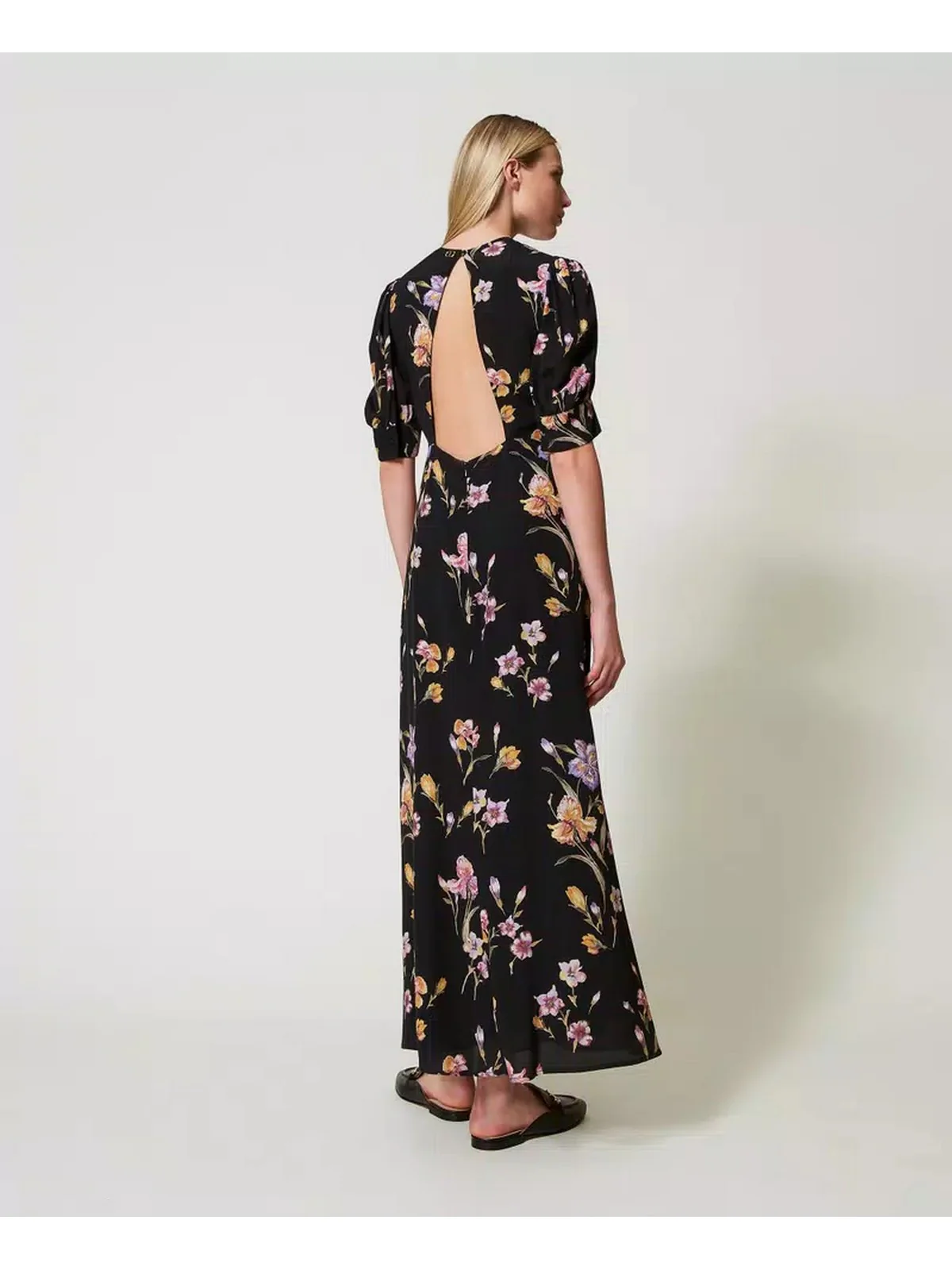 TWINSET Abito Donna  251TP2770 12328 Nero - Image 4