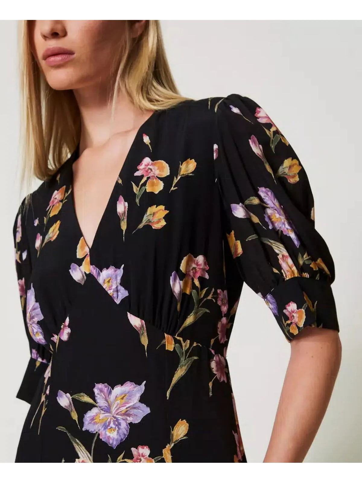 TWINSET Abito Donna  251TP2770 12328 Nero - Image 5