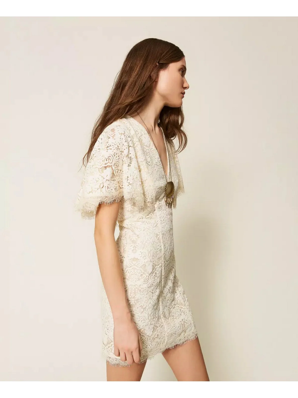 TWINSET Abito Donna  261TT2311 00059 MADREPERLA - Image 4