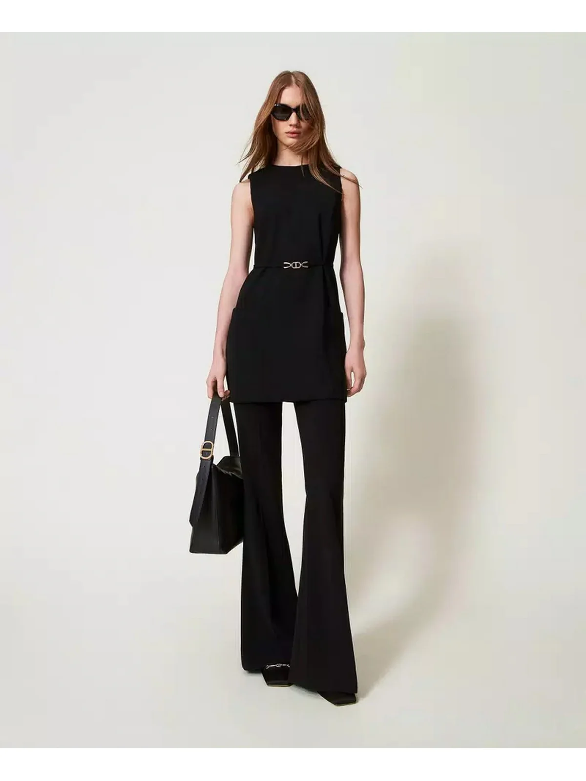 TWINSET Blusa Donna  251TP2101 00006 Nero - Image 2