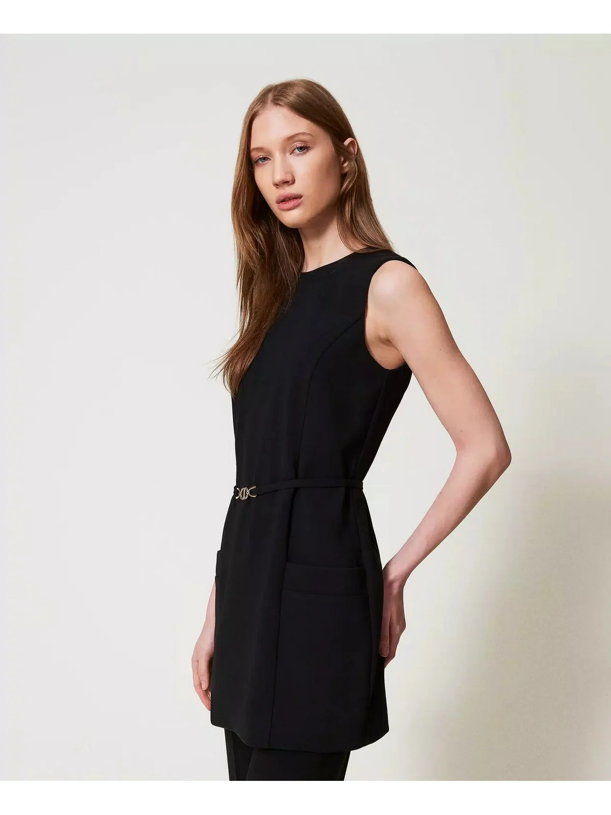TWINSET Blusa Donna  251TP2101 00006 Nero - Image 3