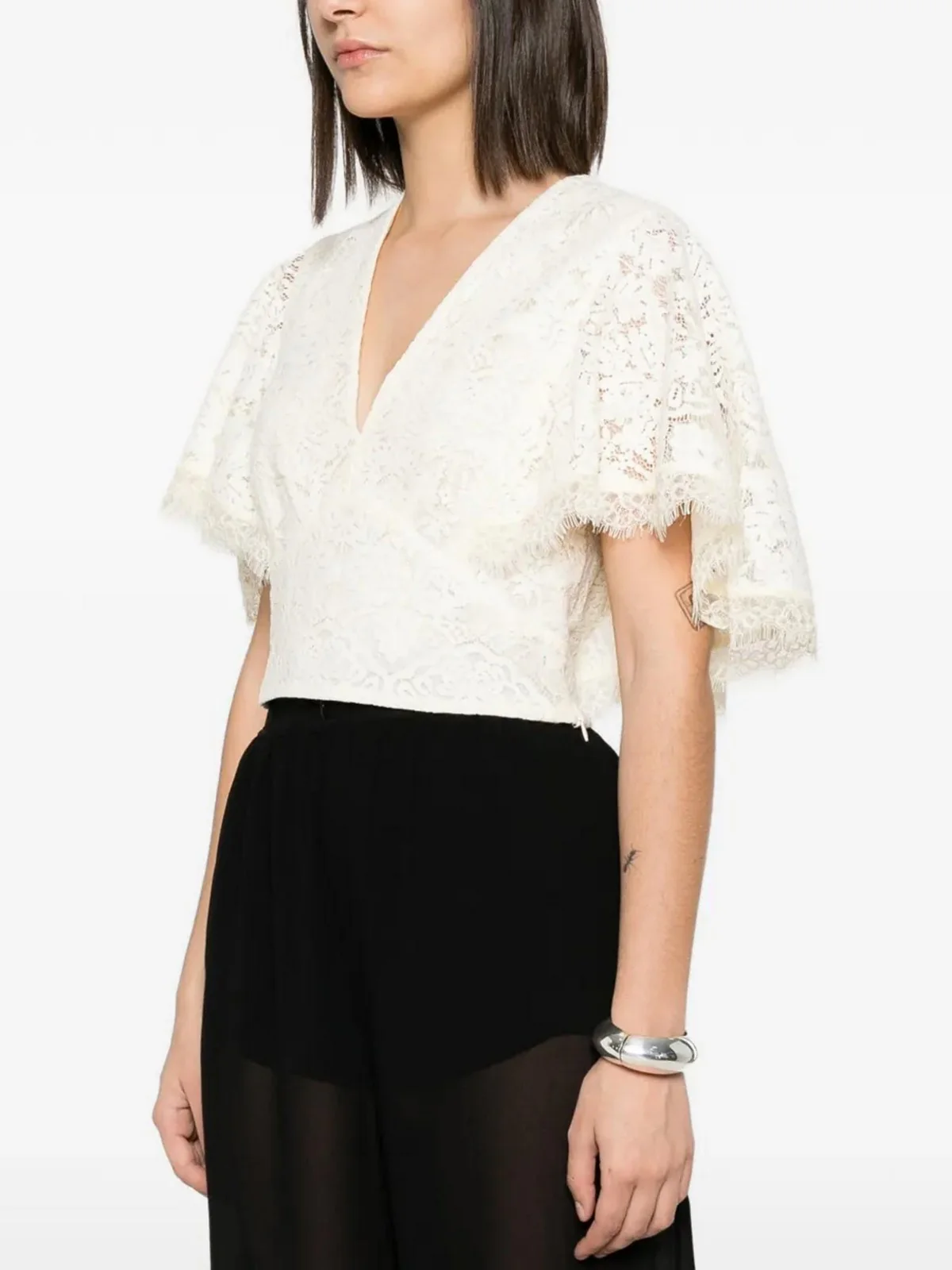 TWINSET Blusa Donna  261TT2313 00059 MADREPERLA - Image 2