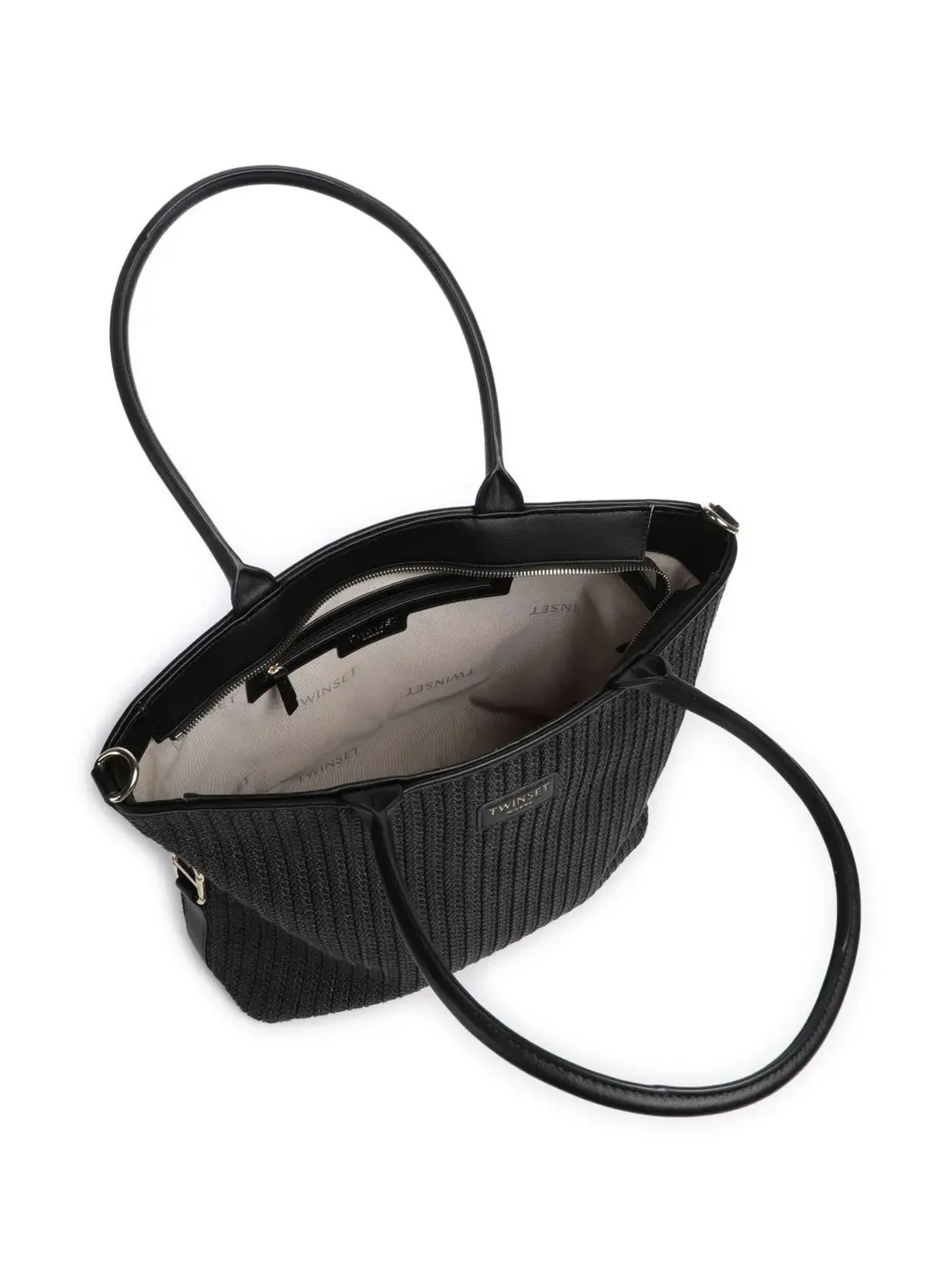 TWINSET Borsa Donna 251TB7382 00006 Nero - Image 4