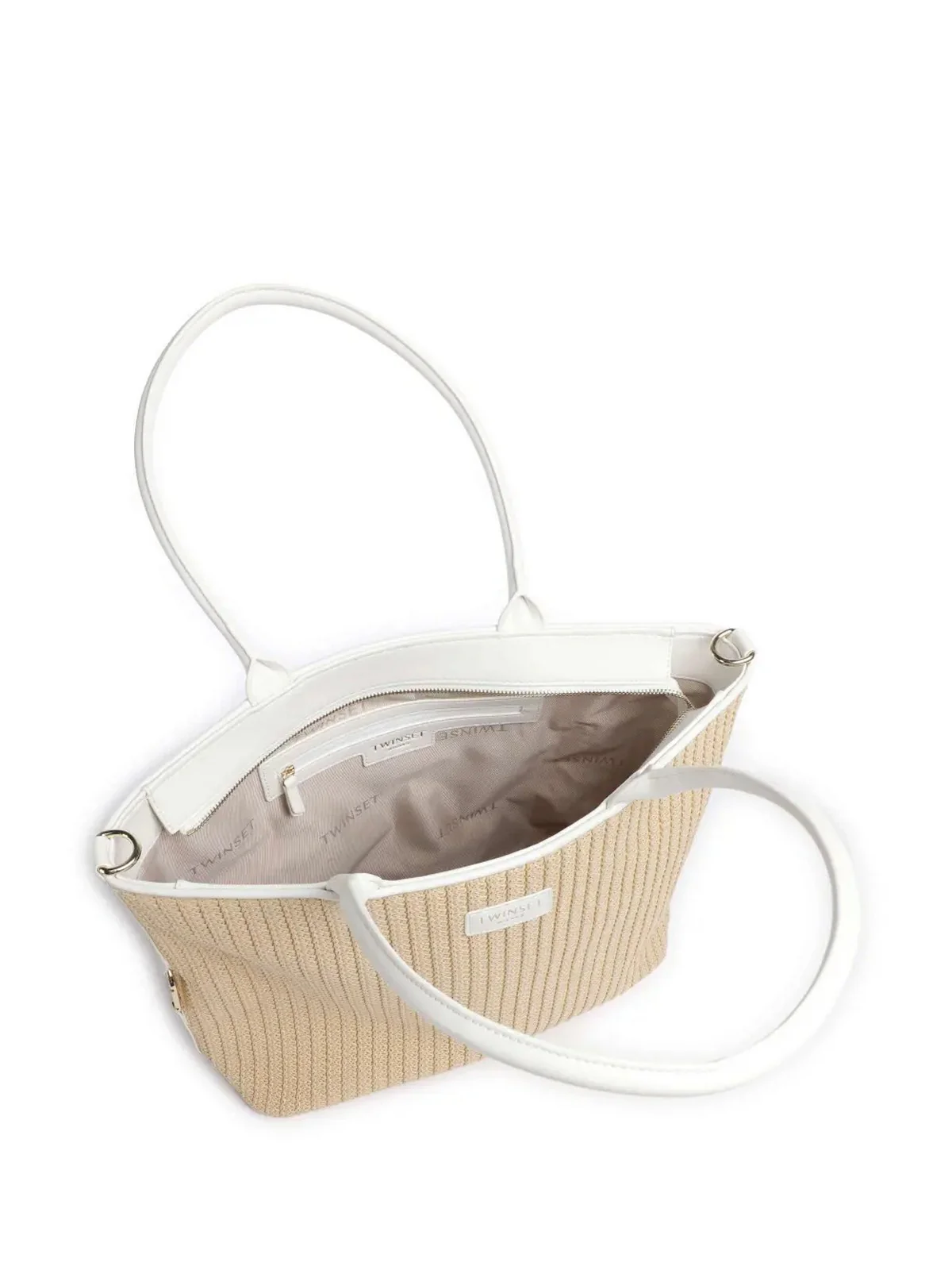 TWINSET Borsa Donna  251TB7382 11615 Beige - Image 6