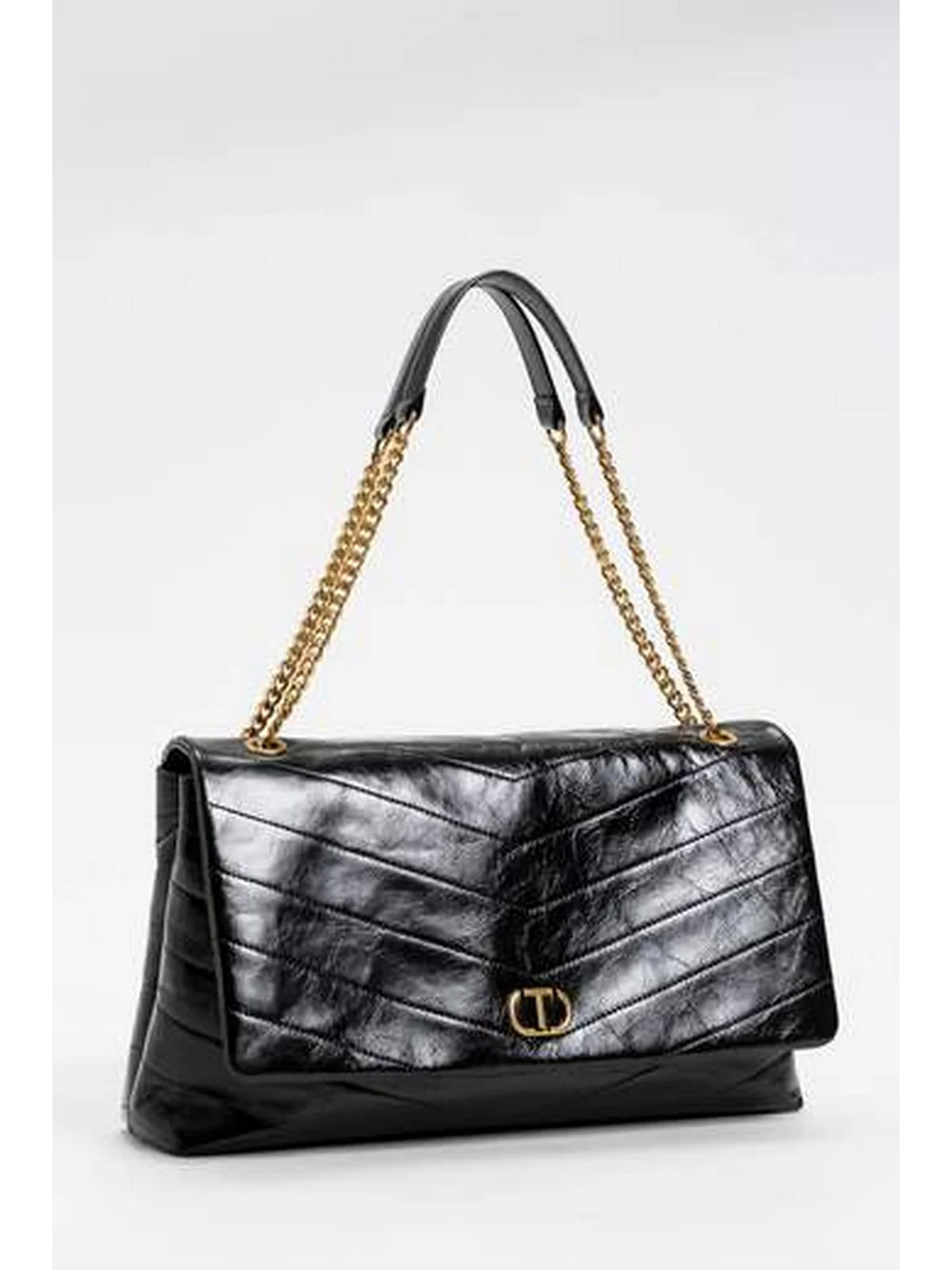 TWINSET Borsa Donna  251TB7450 00006 Nero - Image 4
