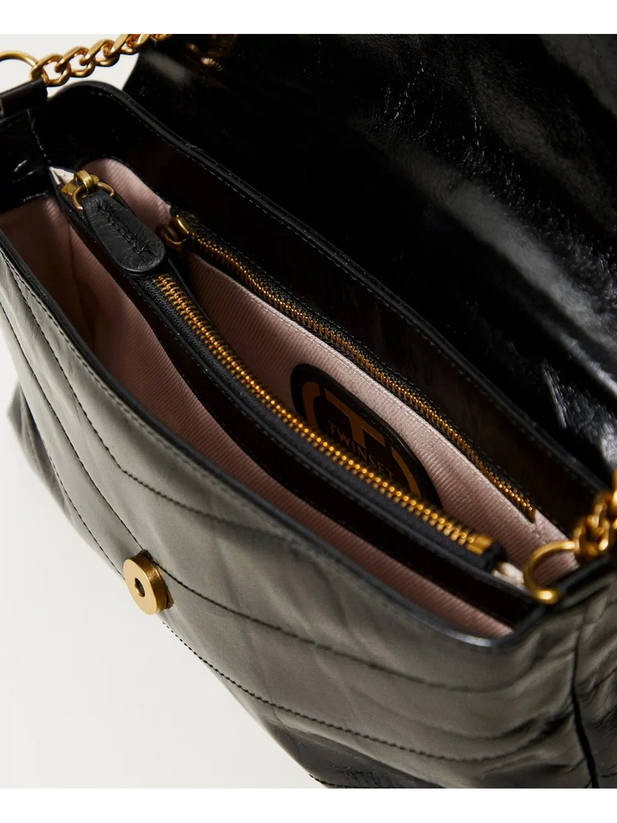 TWINSET Borsa Donna  251TB7451 00006 Nero - Image 3