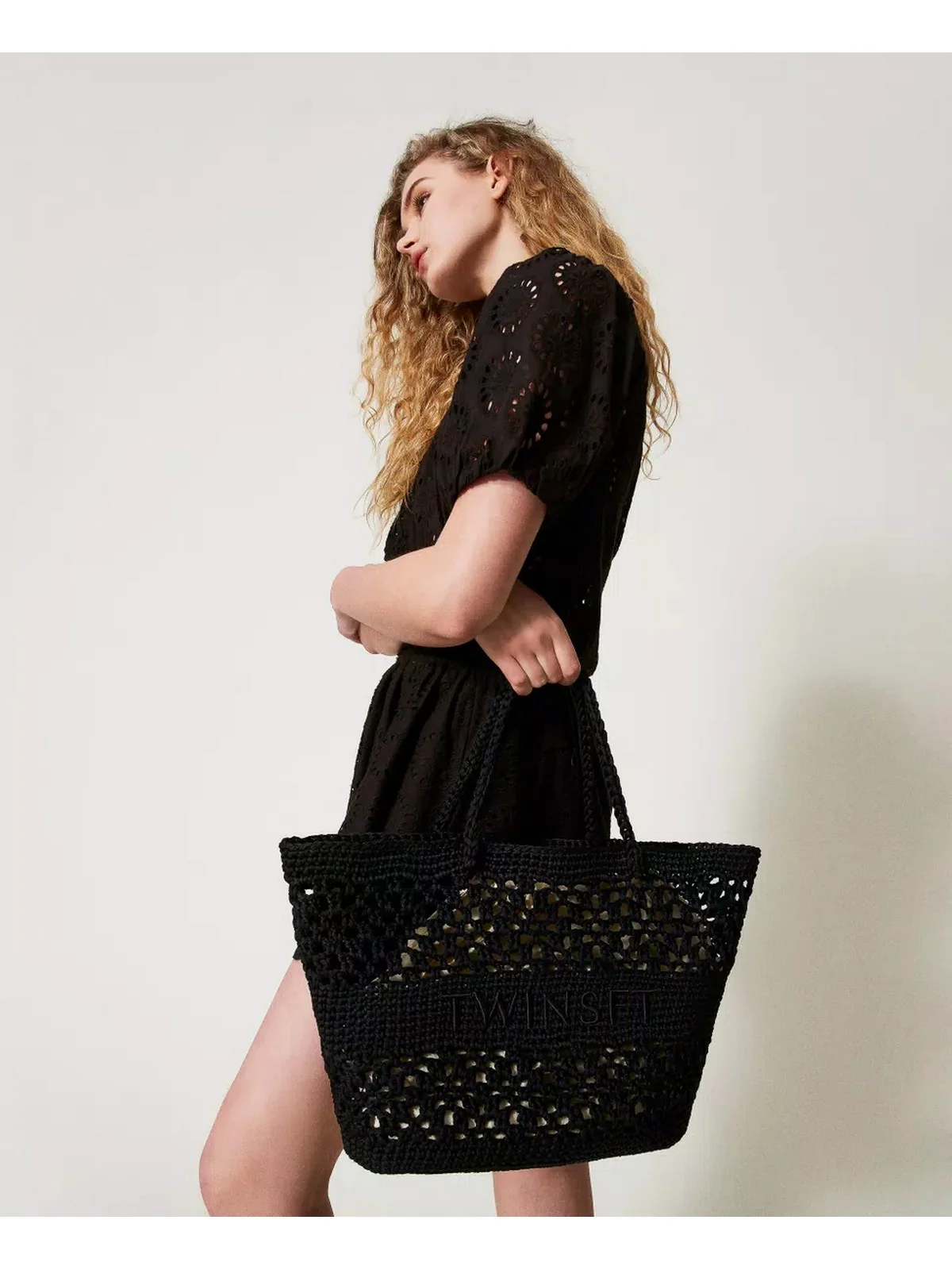 TWINSET Borsa Donna  251TD8110 00006 Nero - Image 5