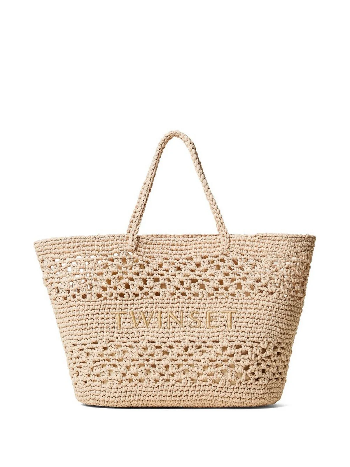 TWINSET Borsa Donna  251TD8110 00497 Beige - Image 6
