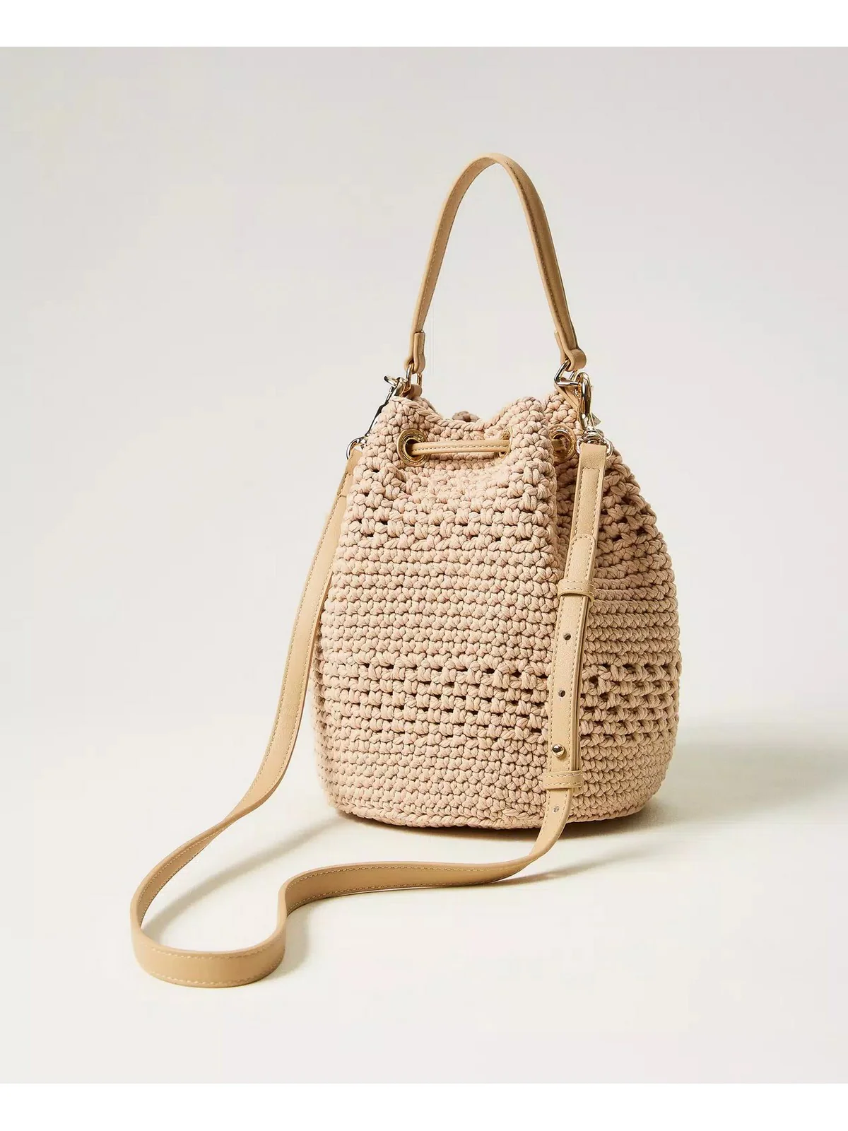TWINSET Borsa Donna  251TD8111 00497 Beige - Image 3