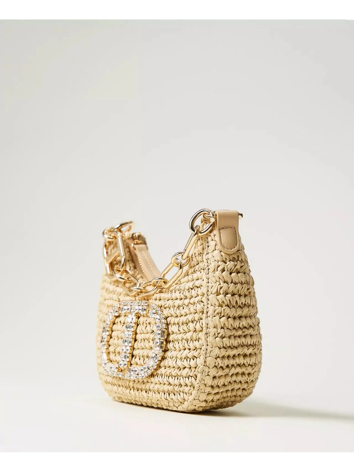 TWINSET Borsa Donna  251TD8241 00193 Beige - Image 3