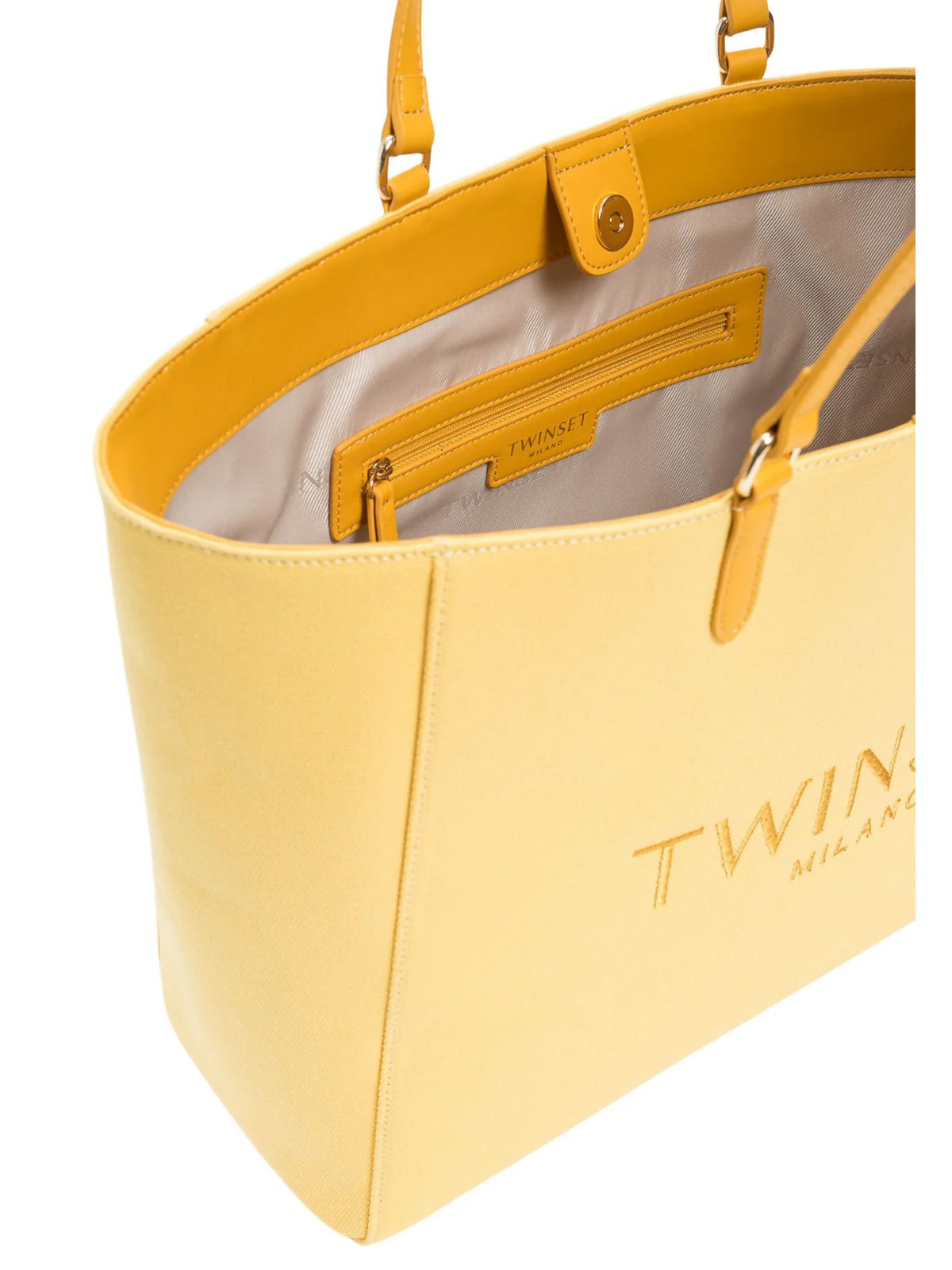 TWINSET Borsa Donna  251TD8270 10773 Giallo - Image 3