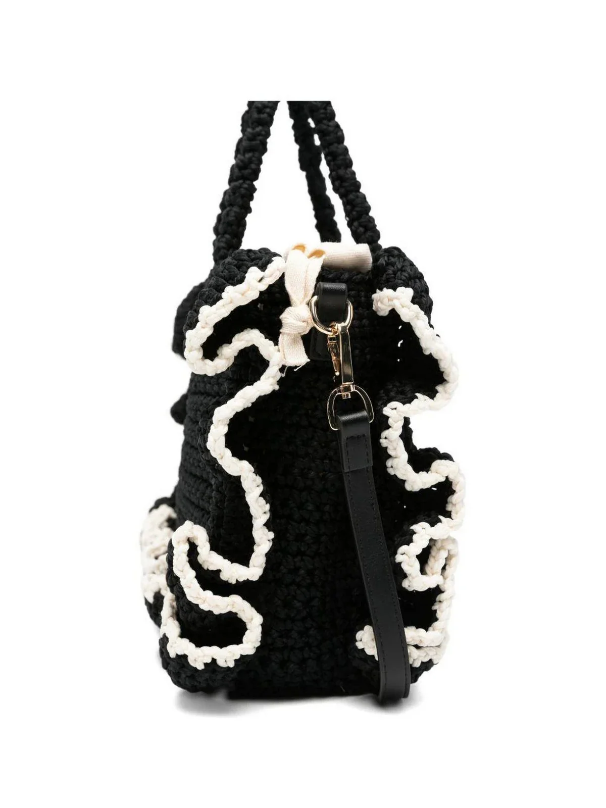 TWINSET Borsa Donna  261TD8291 06571 BIC.NERO/MADREPERLA - Image 2
