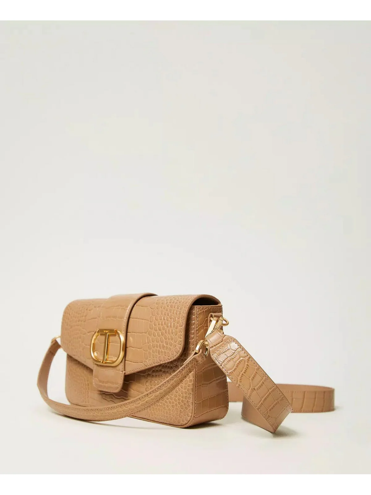TWINSET Borsa Donna AMIE EXOTIC LEATHER 242TB7120 11754 Marrone - Image 2