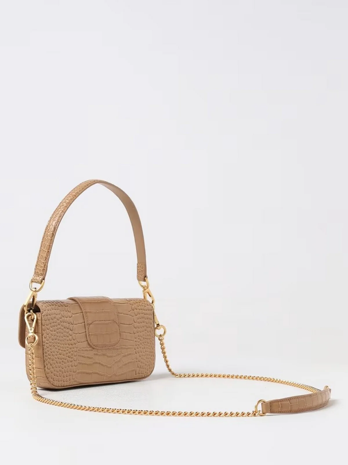 TWINSET Borsa Donna AMIE EXOTIC LEATHER 242TB7120 11754 Marrone - Image 5