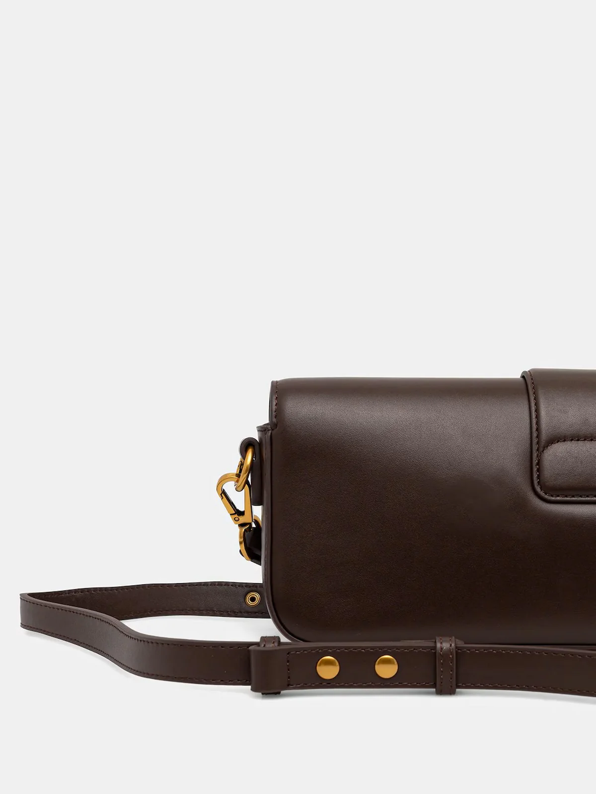 TWINSET Borsa Donna AMIE LEATHER 252TD836A 11054 BLACK CHOCOLATE - Image 3