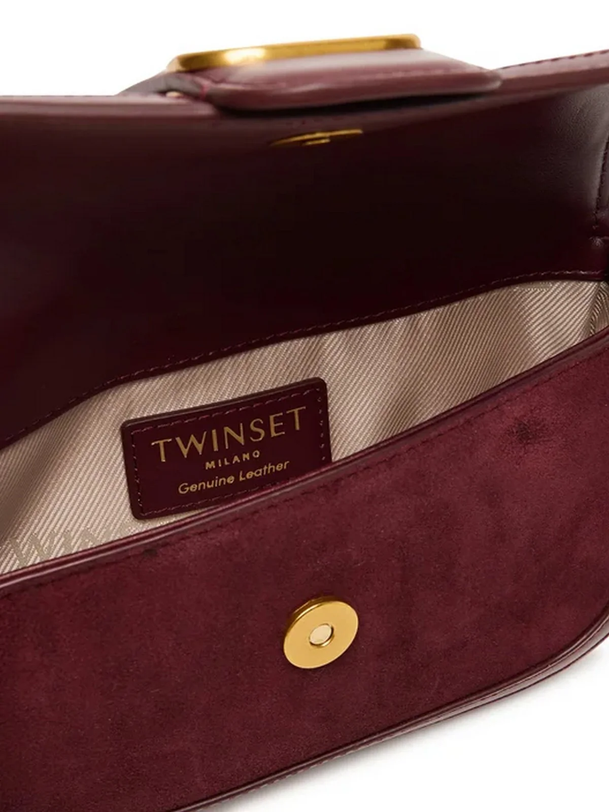 TWINSET Borsa Donna AMIE LEATHER 252TD8371 12635 PURPLE EDEN - Image 2