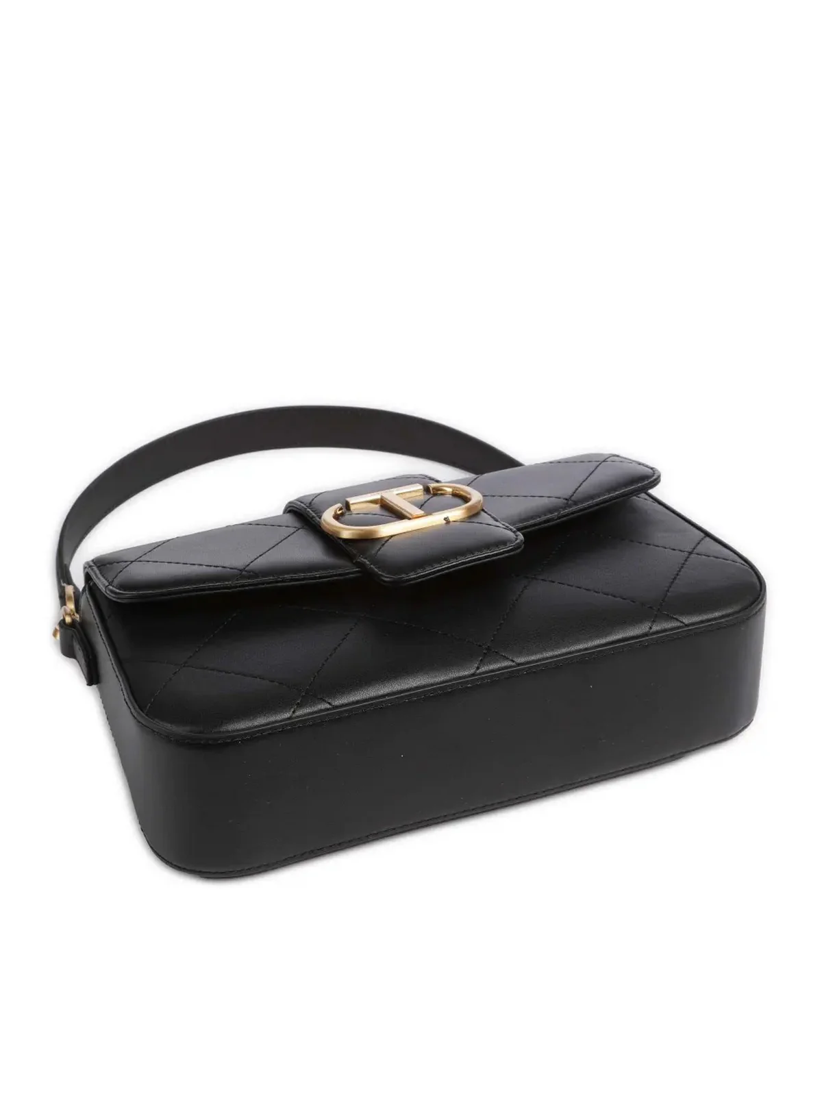 TWINSET Borsa Donna AMIE QUILTED LEATHER 242TB7130 00006 Nero - Image 3