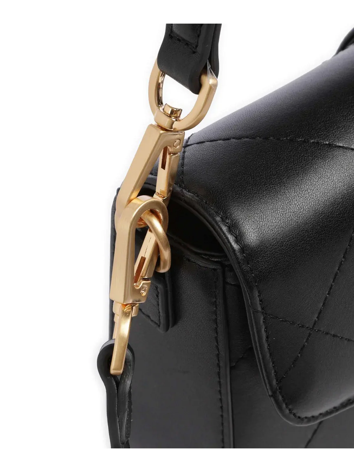 TWINSET Borsa Donna AMIE QUILTED LEATHER 242TB7130 00006 Nero - Image 5