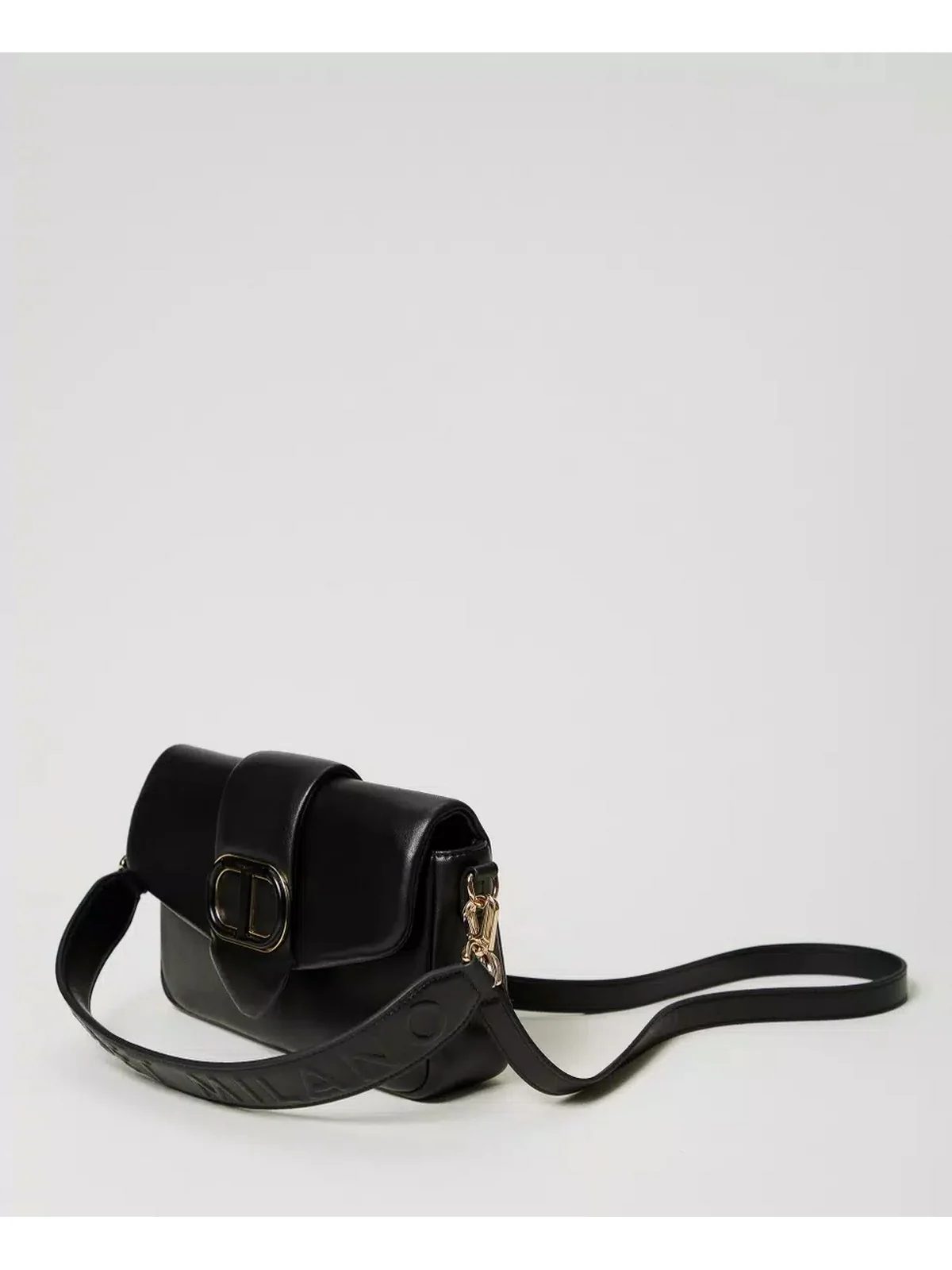 TWINSET Borsa Donna AMIE SOFT LEATHER 242TD8010 00006 Nero - Image 3