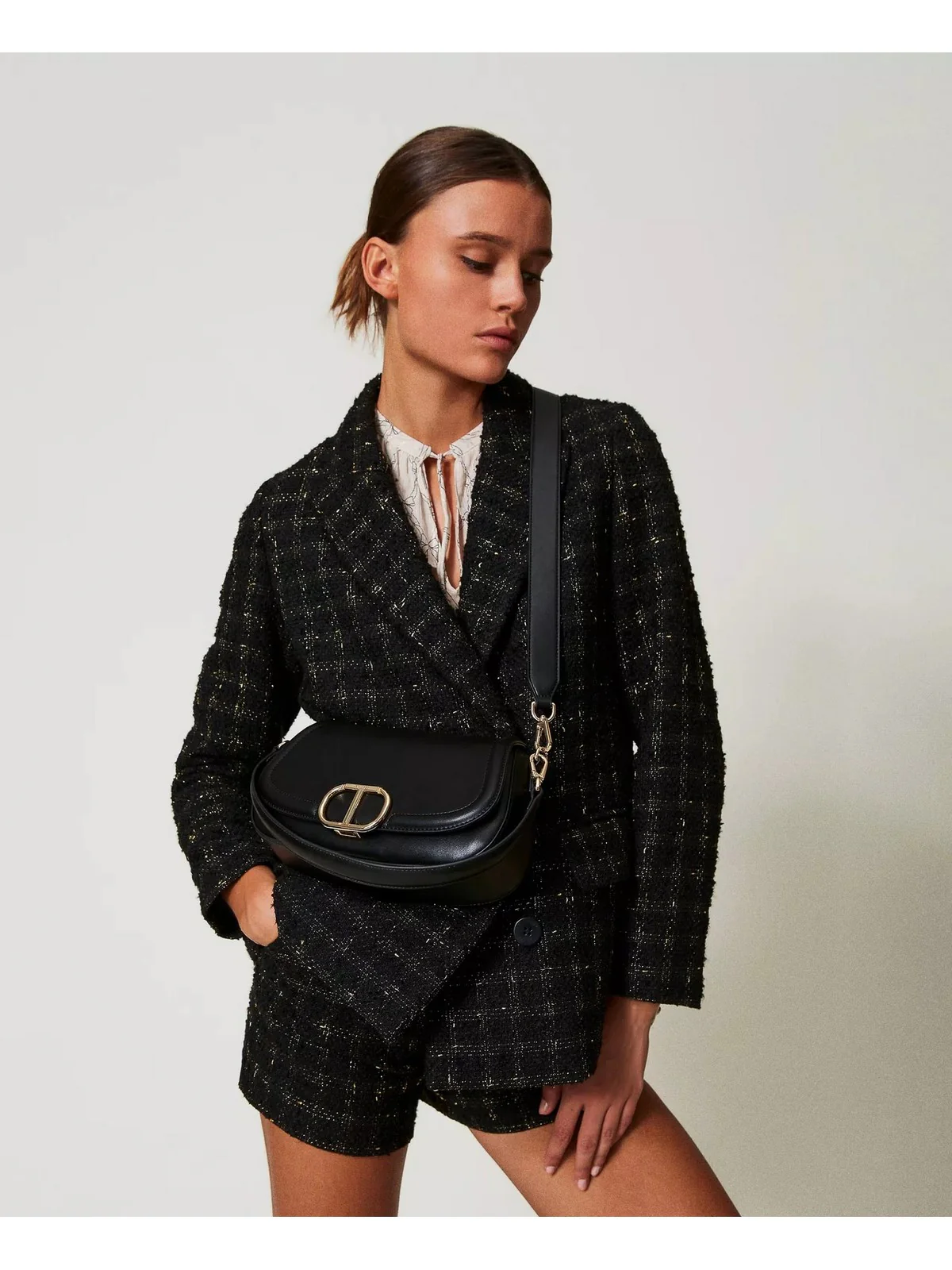 TWINSET Borsa Donna BRERA 242TD8291 00006 Nero - Image 2