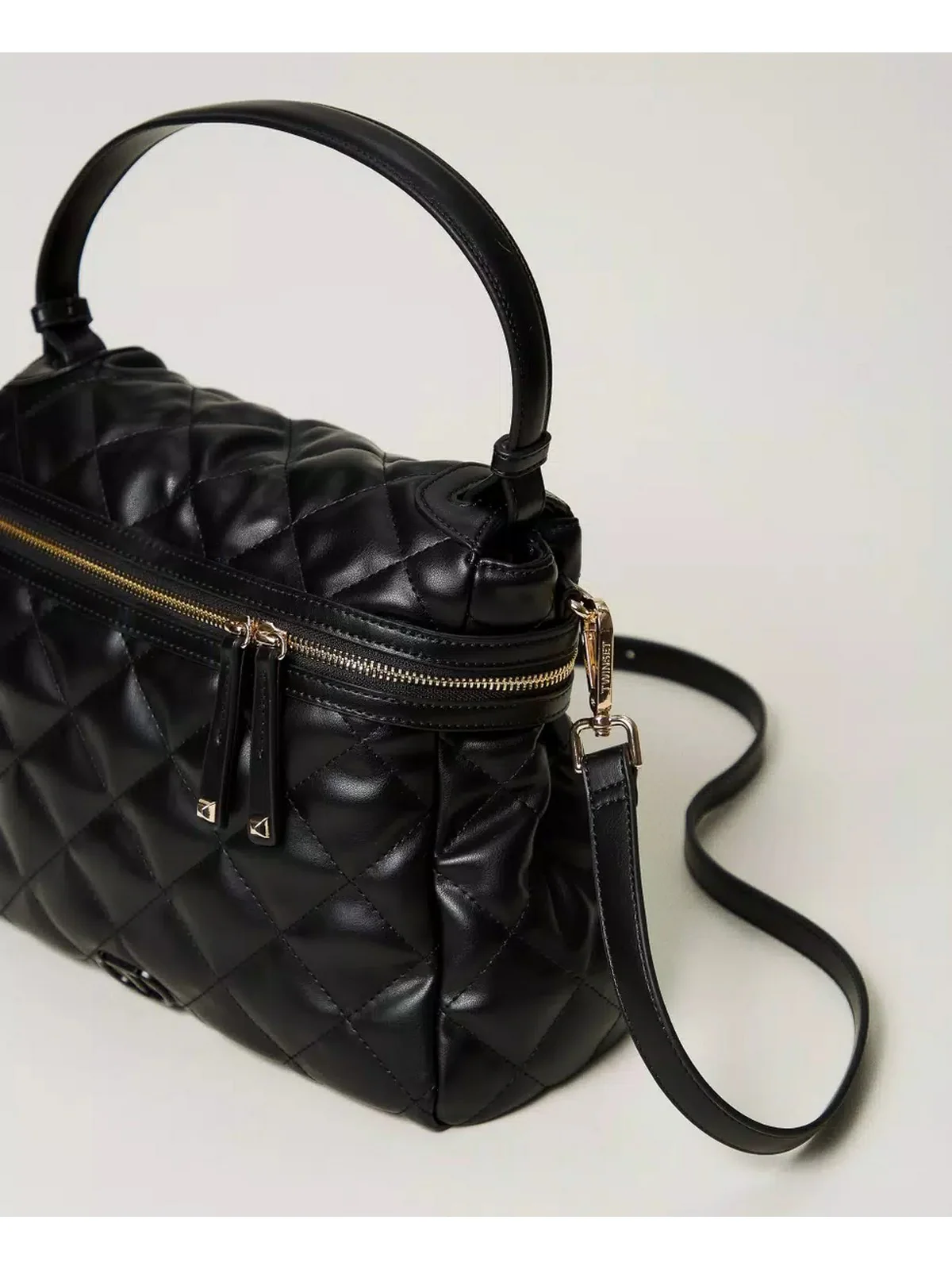 TWINSET Borsa Donna CECILE QUILTED 242TD8150 00006 Nero - Image 3