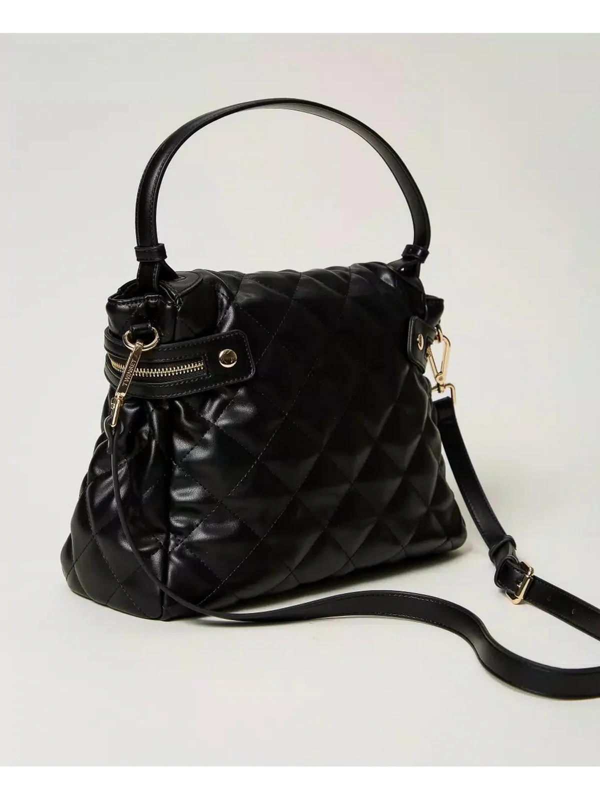 TWINSET Borsa Donna CECILE QUILTED 242TD8150 00006 Nero - Image 4