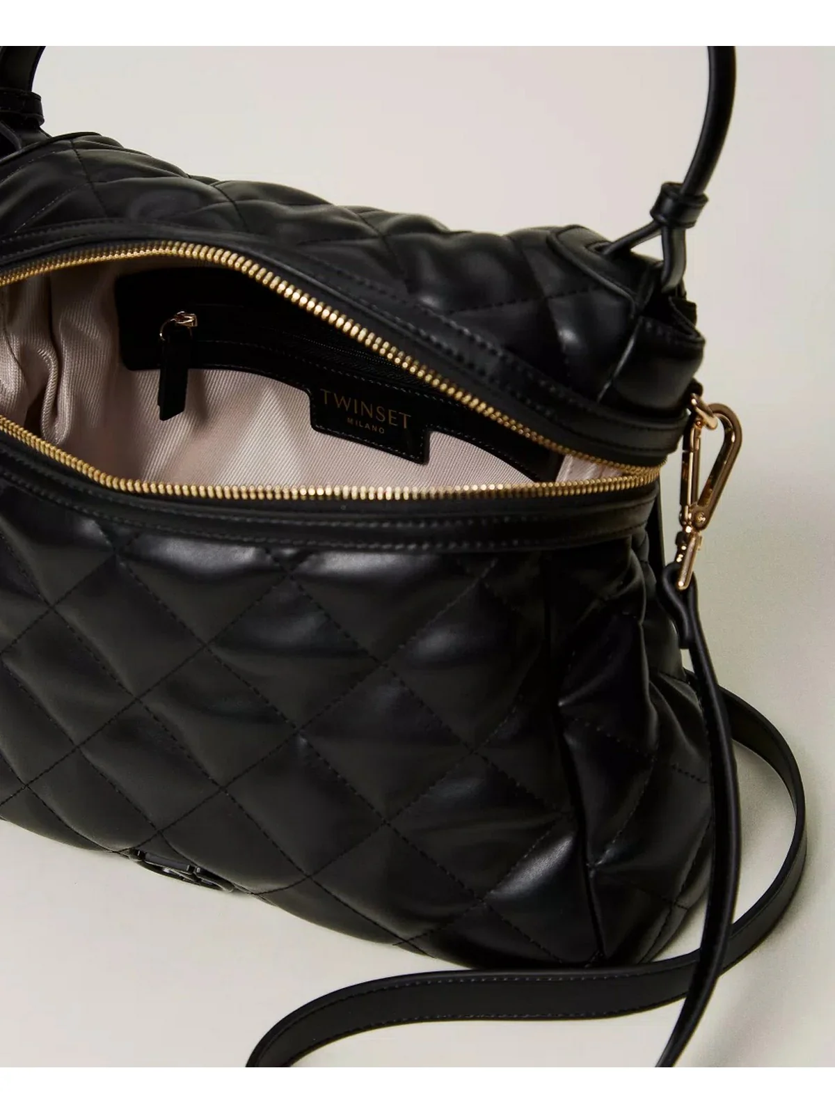 TWINSET Borsa Donna CECILE QUILTED 242TD8150 00006 Nero - Image 5