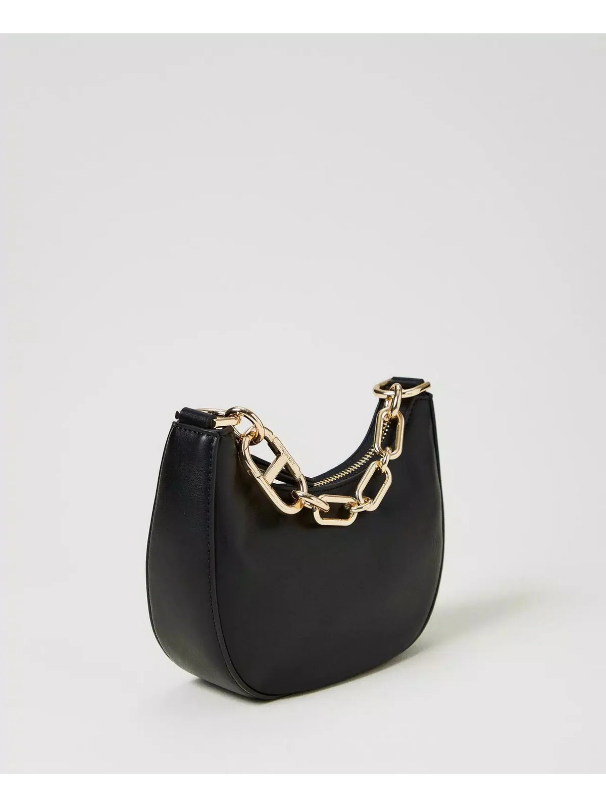 TWINSET Borsa Donna CROISSANT 242TB7220 00006 Nero - Image 3