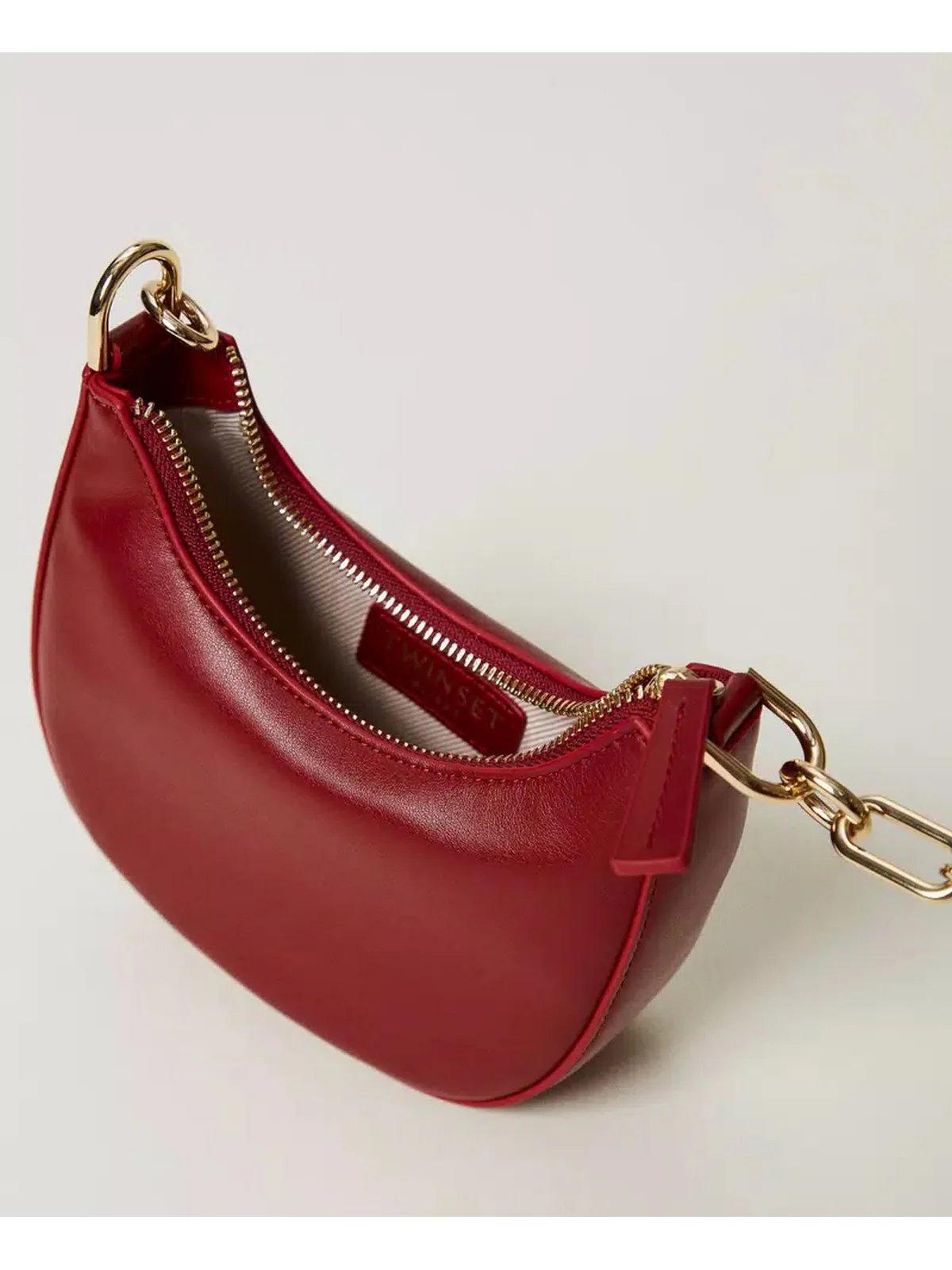 TWINSET Borsa Donna CROISSANT 242TB7220 11755 Rosso - Image 5