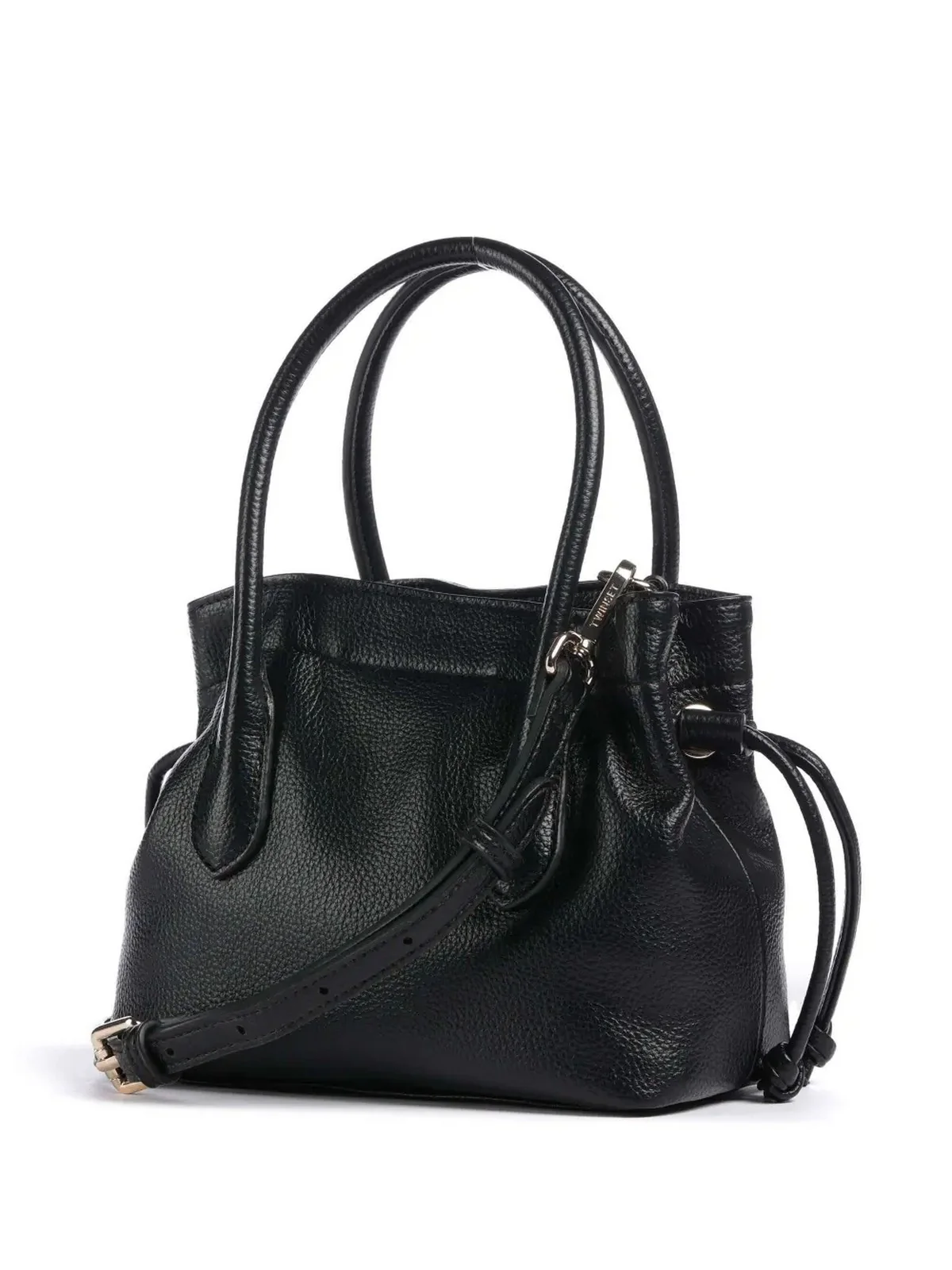 TWINSET Borsa Donna DRAWSTRING 242TD8231 00006 Nero - Image 3